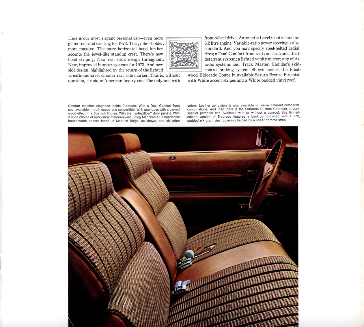 1973 Cadillac Brochure Page 8
